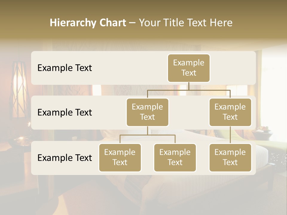 Decor Lamp Bedroom PowerPoint Template