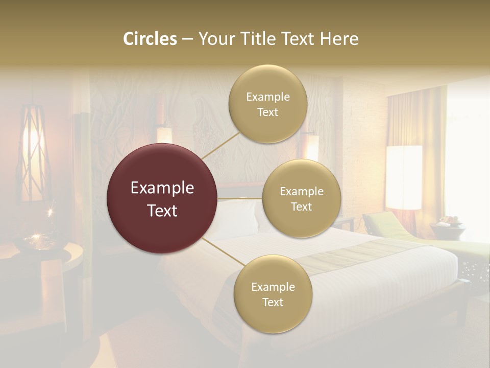 Decor Lamp Bedroom PowerPoint Template