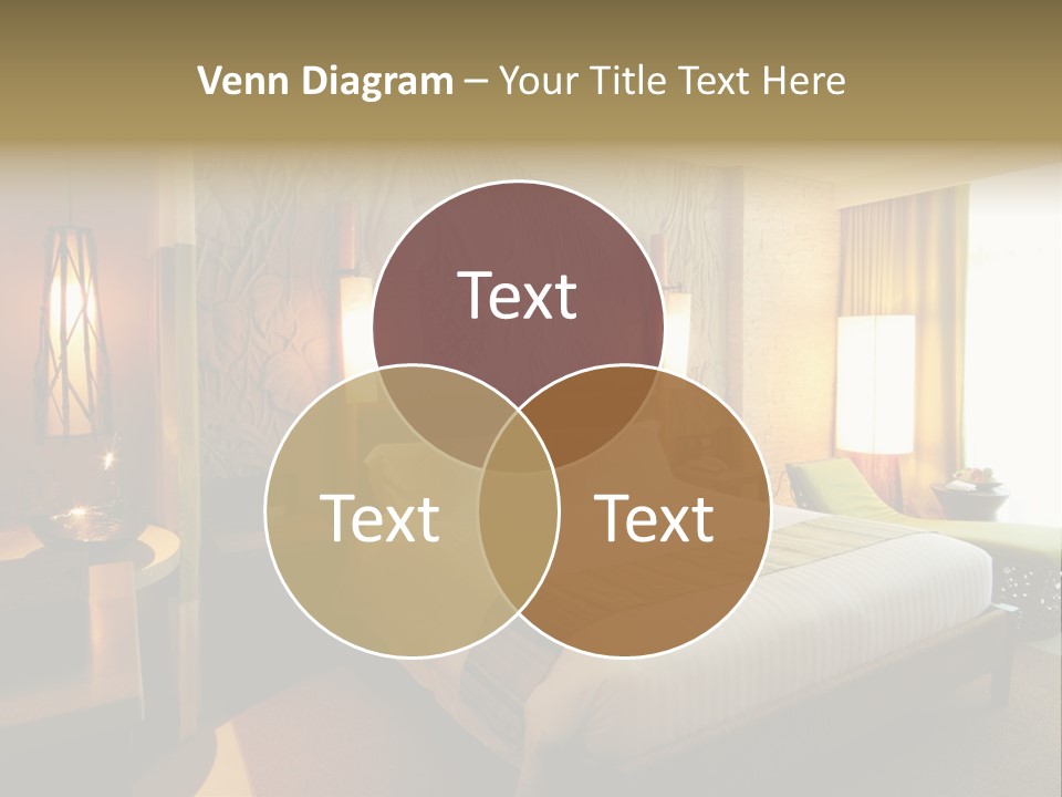 Decor Lamp Bedroom PowerPoint Template