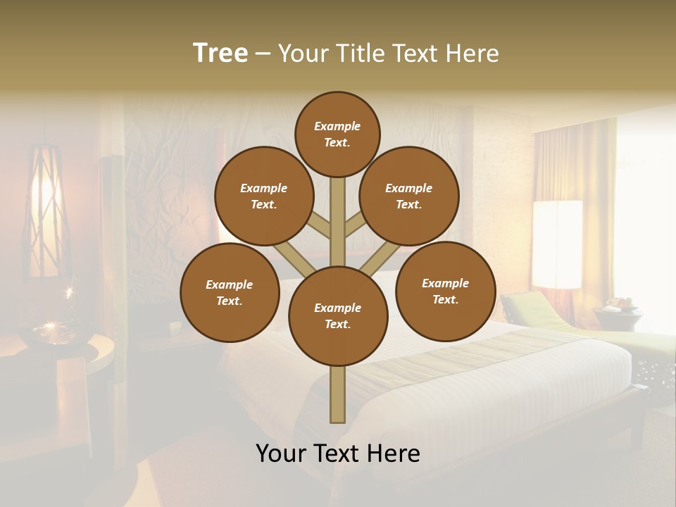 Decor Lamp Bedroom PowerPoint Template