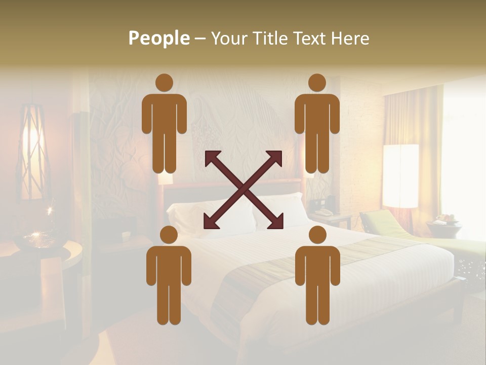 Decor Lamp Bedroom PowerPoint Template