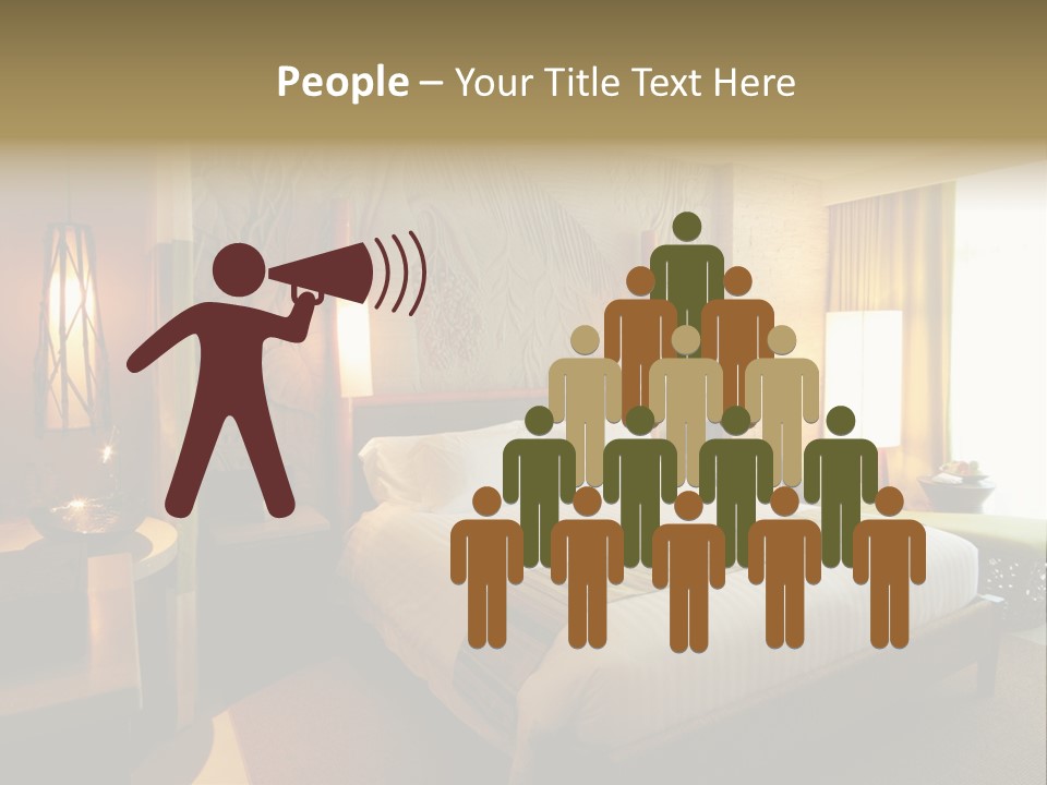 Decor Lamp Bedroom PowerPoint Template