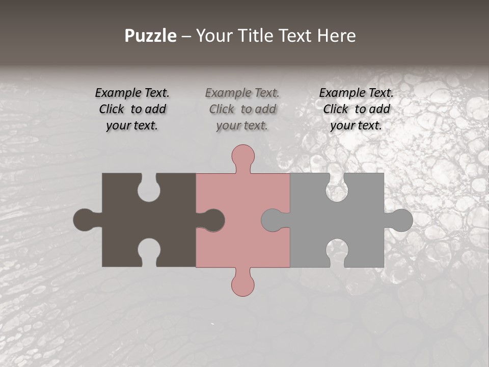 Broken Smash Aqua PowerPoint Template