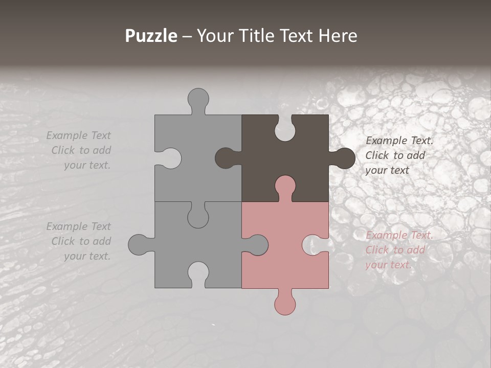 Broken Smash Aqua PowerPoint Template