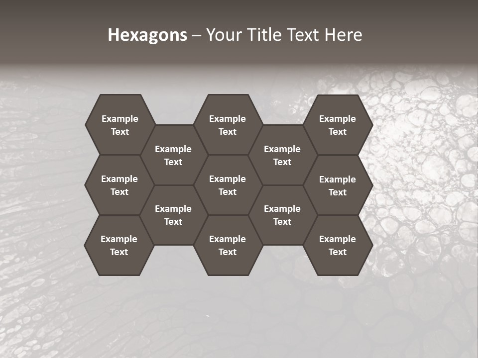 Broken Smash Aqua PowerPoint Template