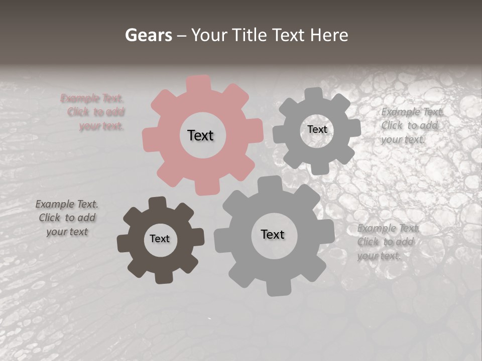 Broken Smash Aqua PowerPoint Template