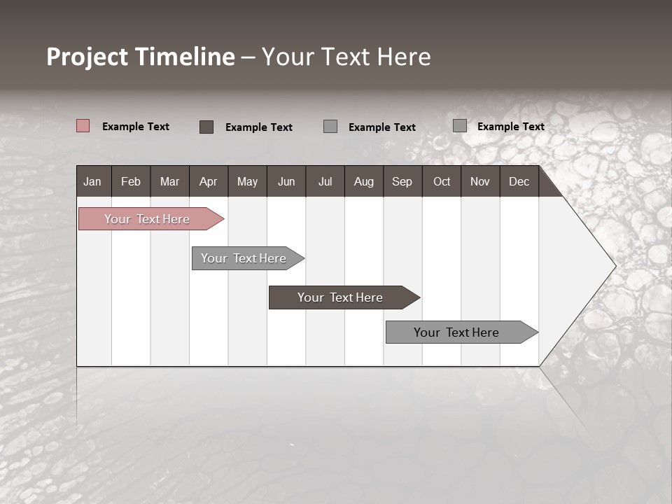 Broken Smash Aqua PowerPoint Template