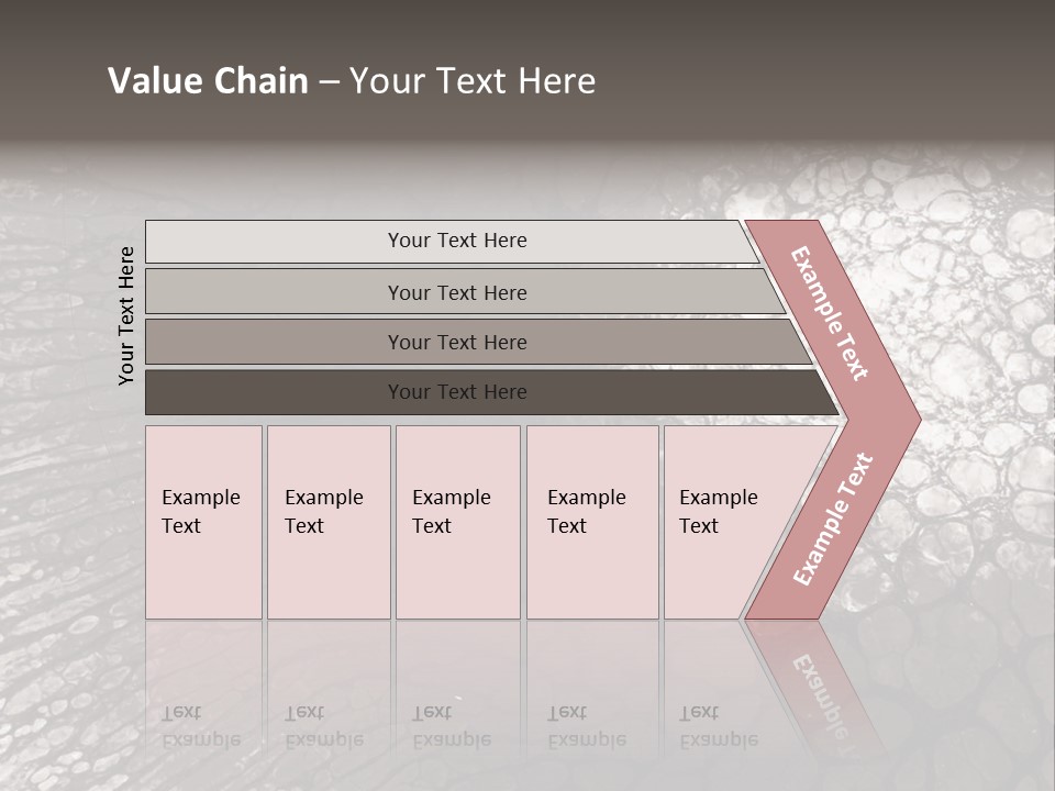 Broken Smash Aqua PowerPoint Template