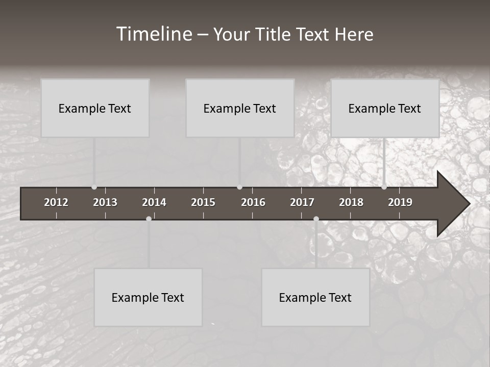 Broken Smash Aqua PowerPoint Template