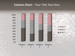 Broken Smash Aqua PowerPoint Template