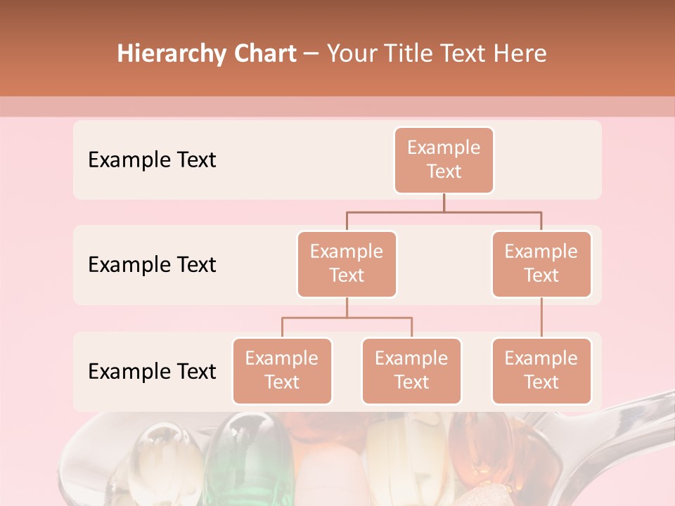 A Spoon Filled With Pills On Top Of A Pink Background PowerPoint Template
