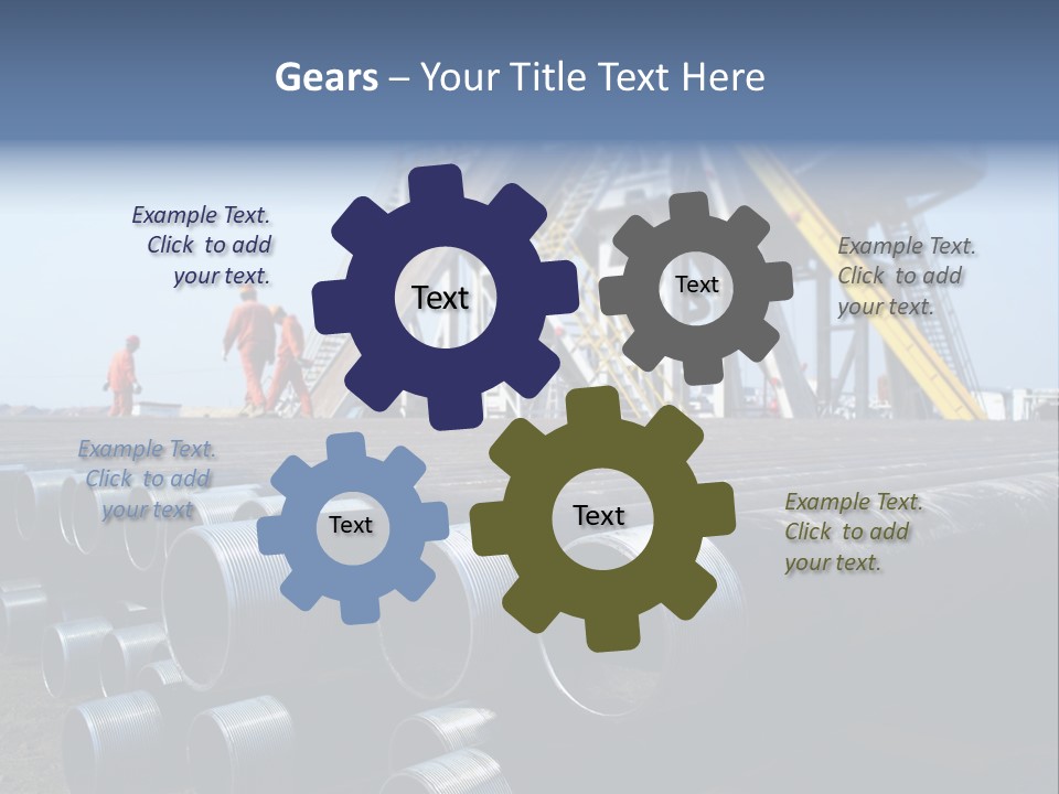 Man Smile Background PowerPoint Template