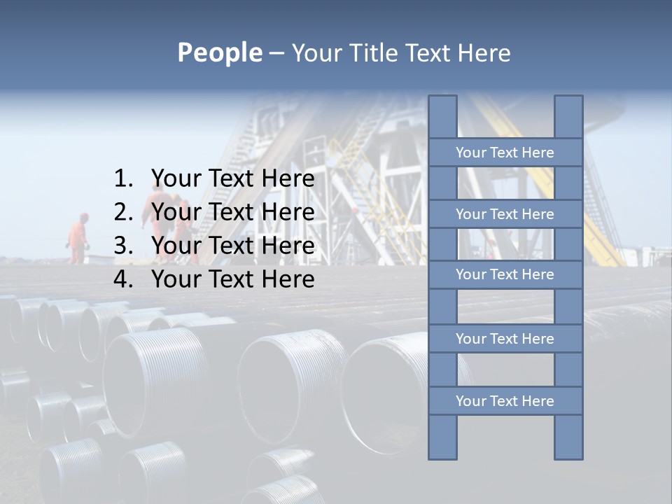 Man Smile Background PowerPoint Template