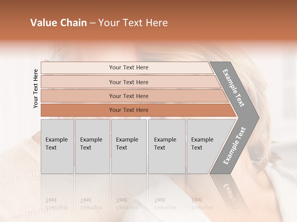 A Man And Woman Are Smiling For The Camera PowerPoint Template
