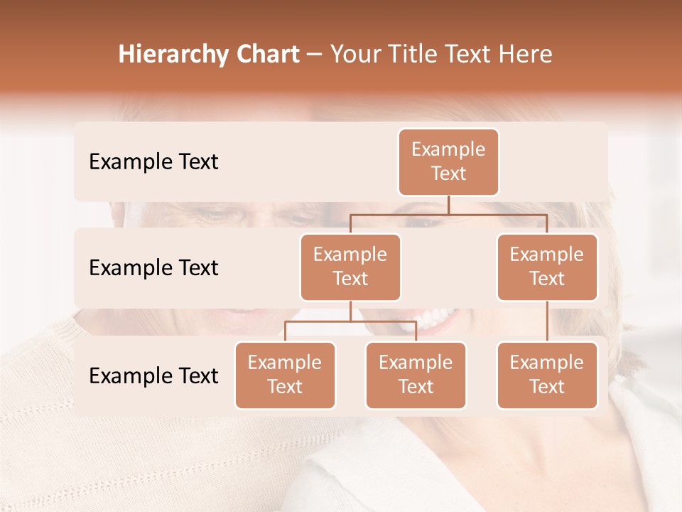A Man And Woman Are Smiling For The Camera PowerPoint Template