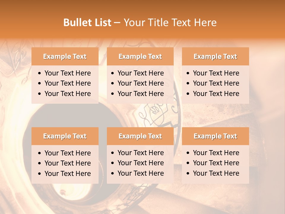 Architecture Railing Form PowerPoint Template