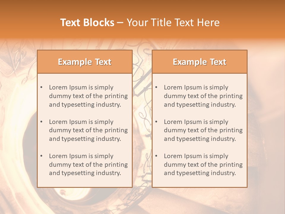 Architecture Railing Form PowerPoint Template