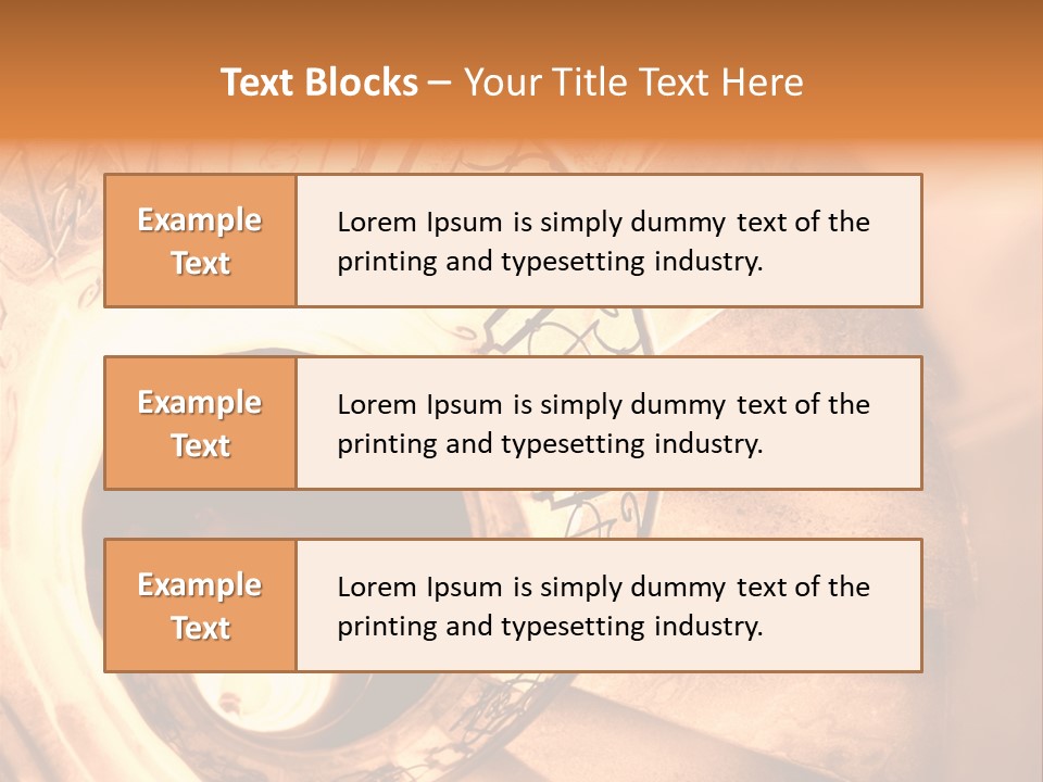 Architecture Railing Form PowerPoint Template