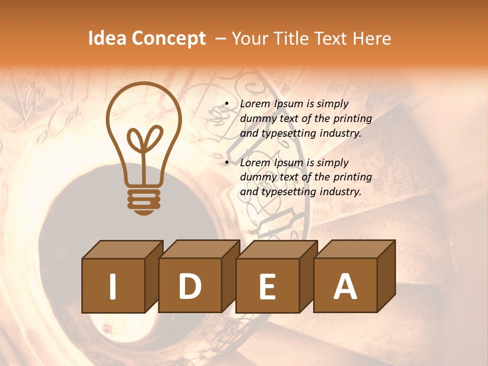 Architecture Railing Form PowerPoint Template