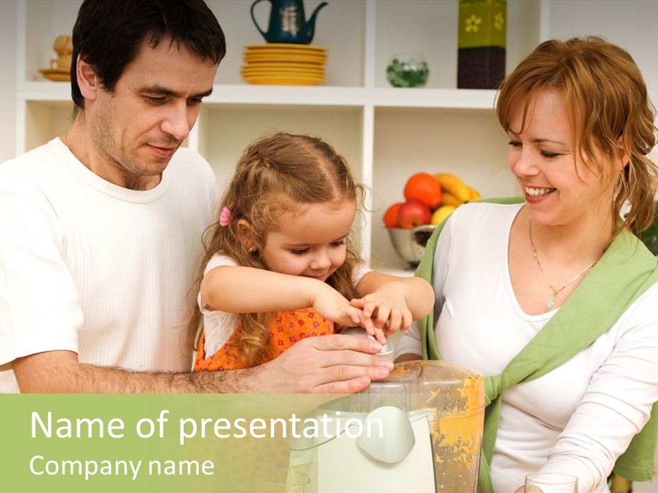 Home Family Happy PowerPoint Template