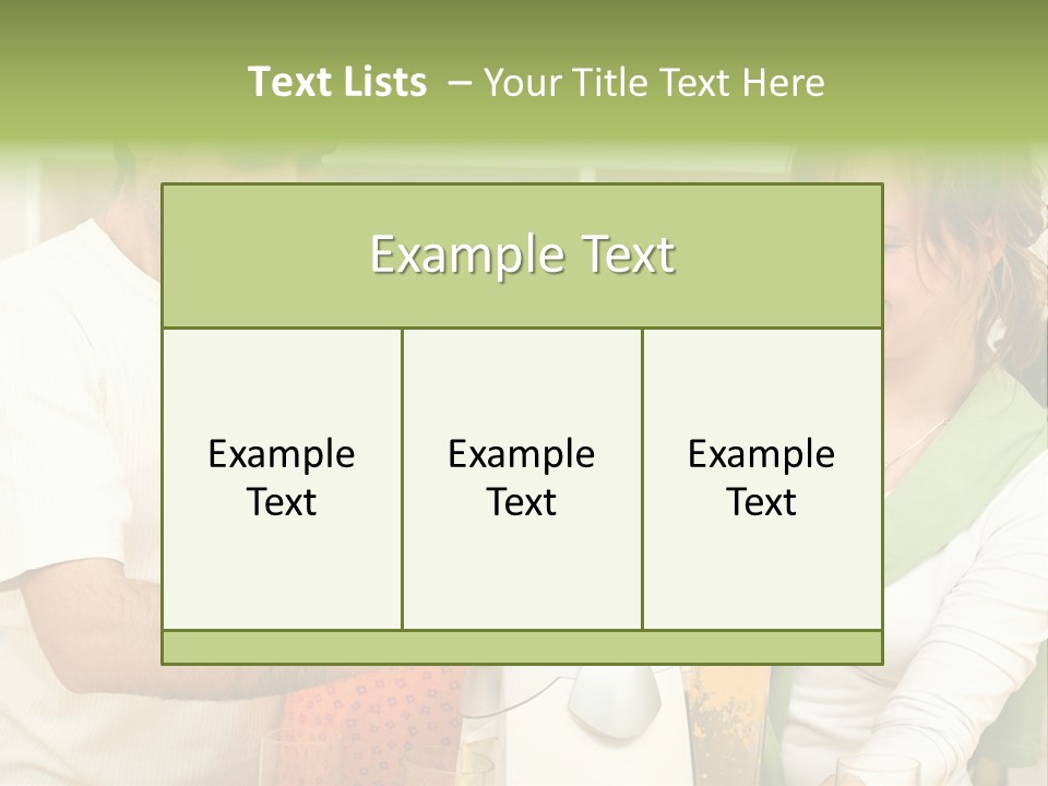 Home Family Happy PowerPoint Template