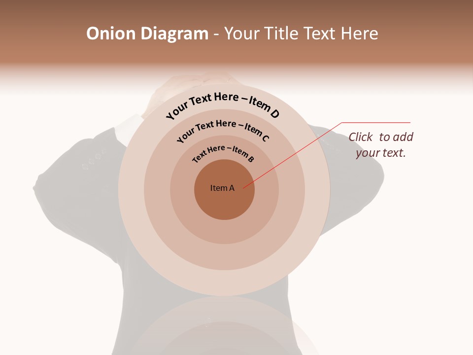 A Man In A Suit Holding His Hands To His Head PowerPoint Template