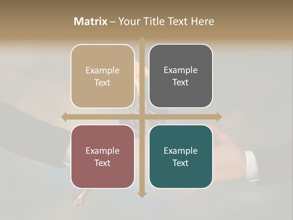 Two Hands Holding A Torch With A Flame Coming Out Of It PowerPoint Template