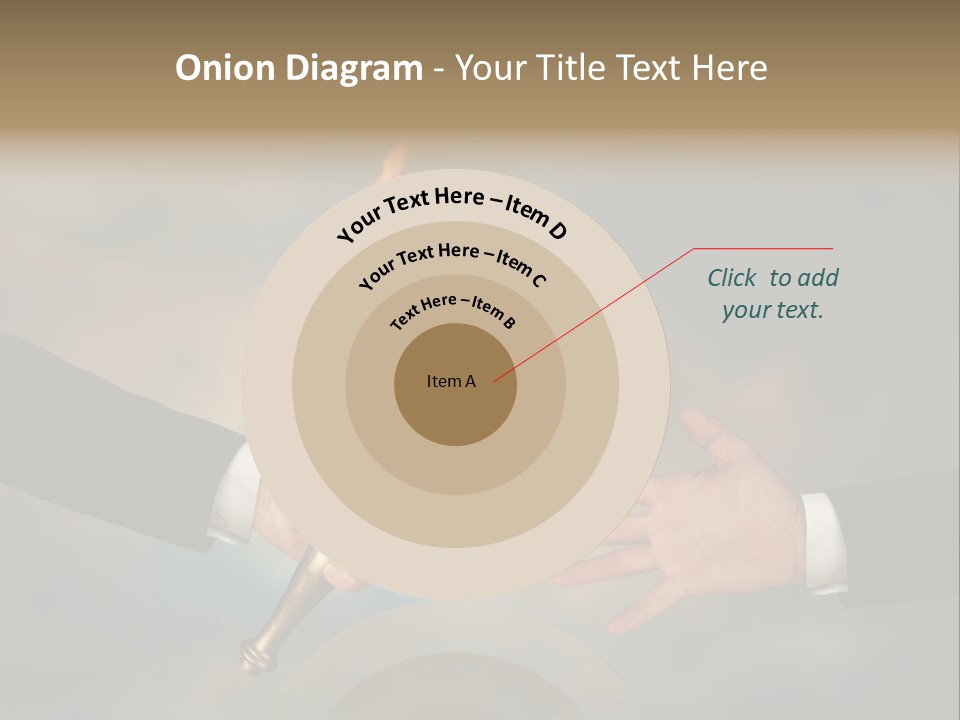 Two Hands Holding A Torch With A Flame Coming Out Of It PowerPoint Template