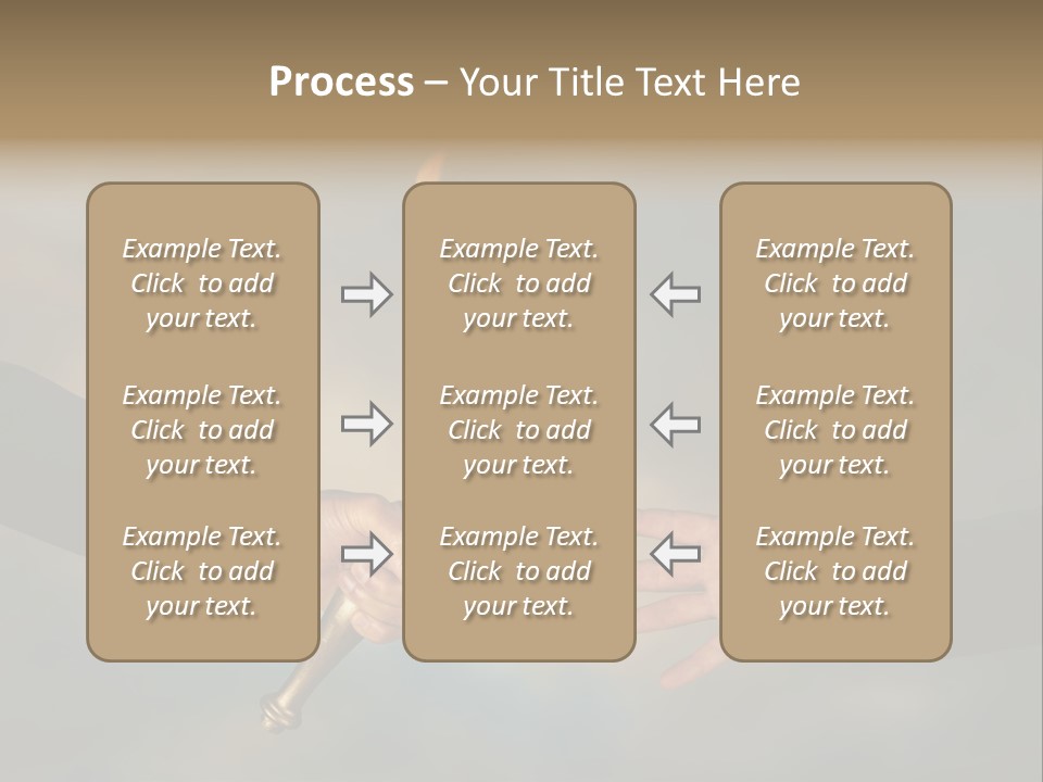Two Hands Holding A Torch With A Flame Coming Out Of It PowerPoint Template