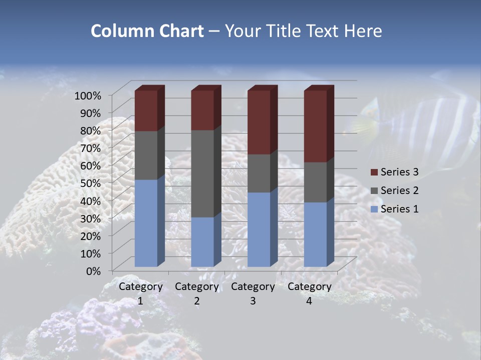 Marine Reef Structure PowerPoint Template