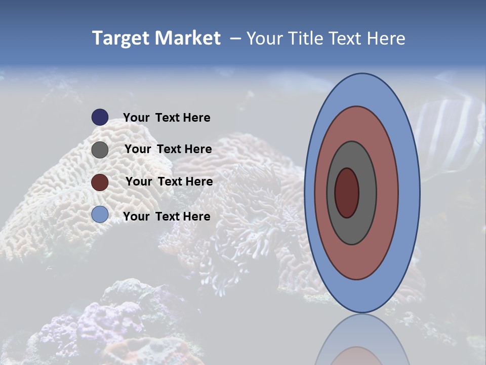 Marine Reef Structure PowerPoint Template