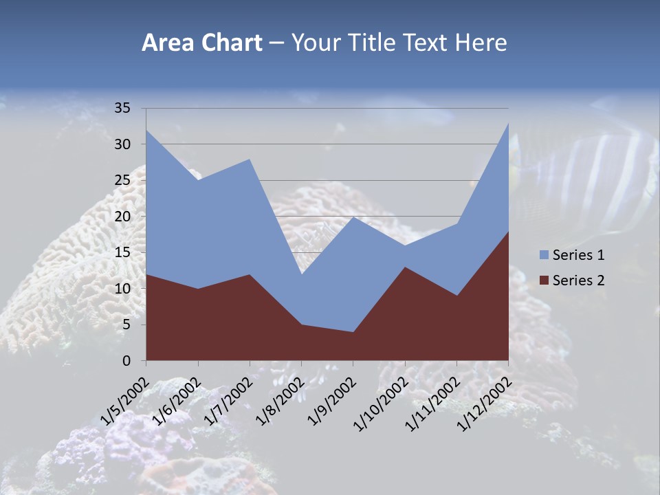 Marine Reef Structure PowerPoint Template