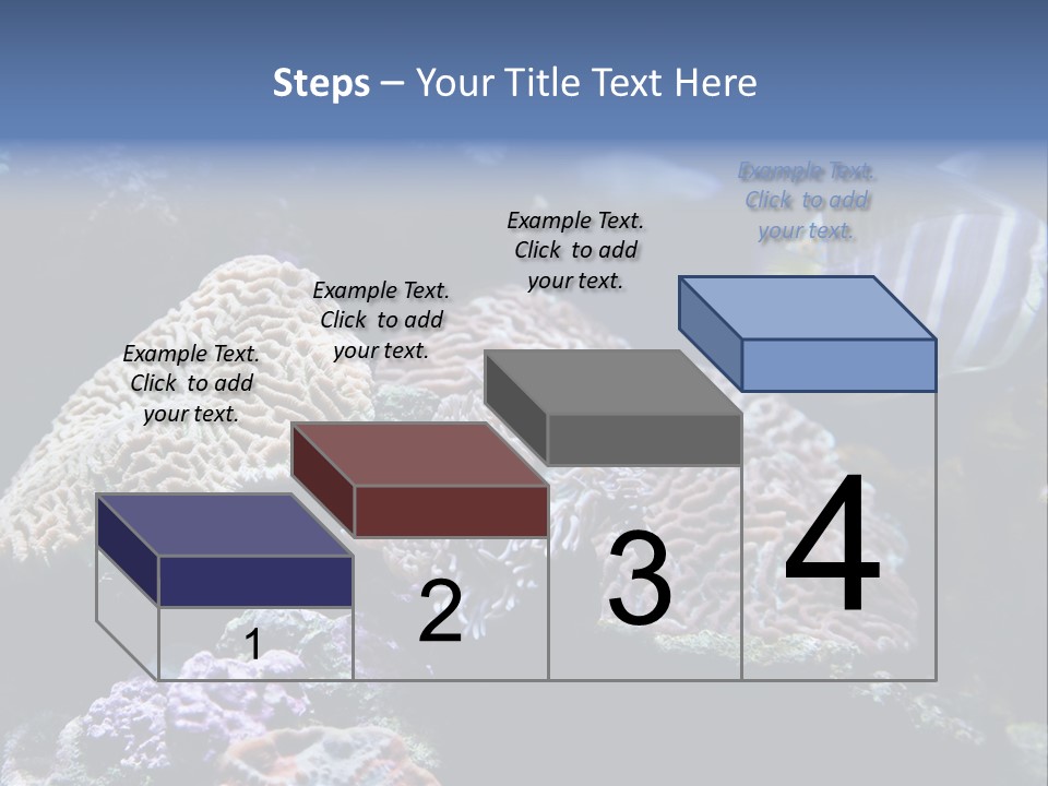 Marine Reef Structure PowerPoint Template