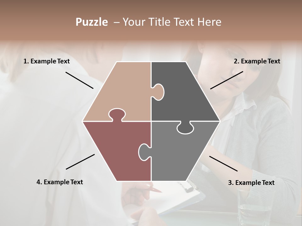 Psychologist Problems Explaining PowerPoint Template