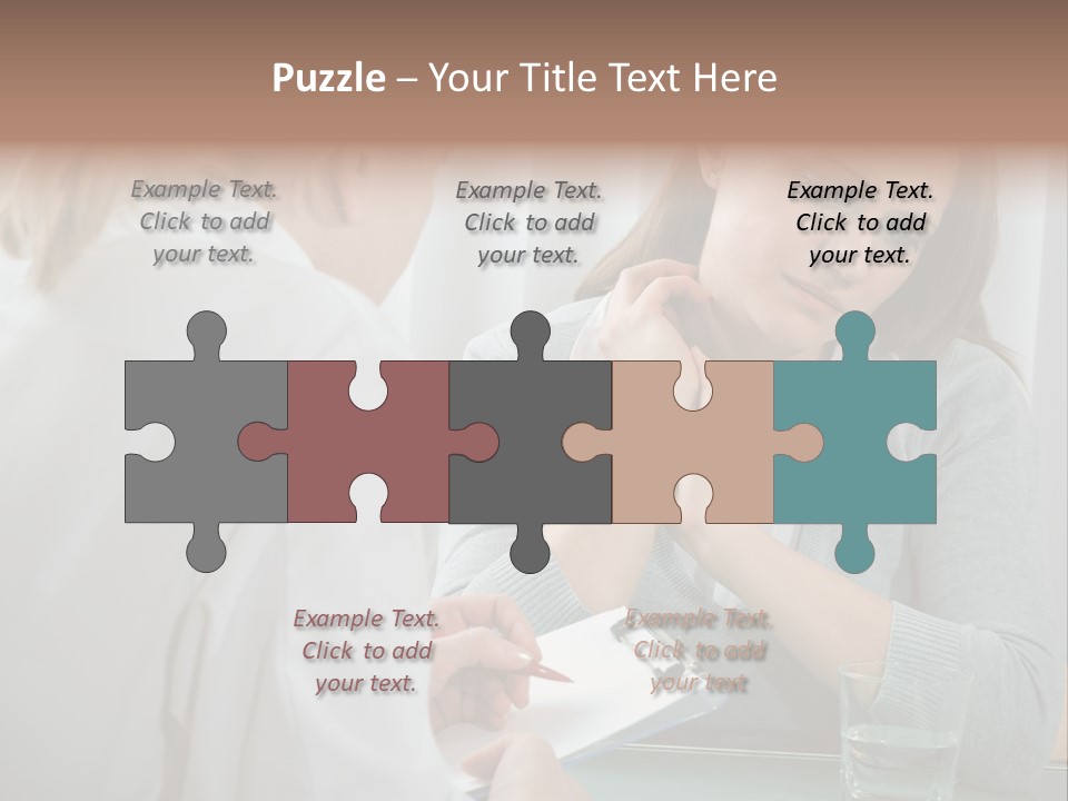 Psychologist Problems Explaining PowerPoint Template