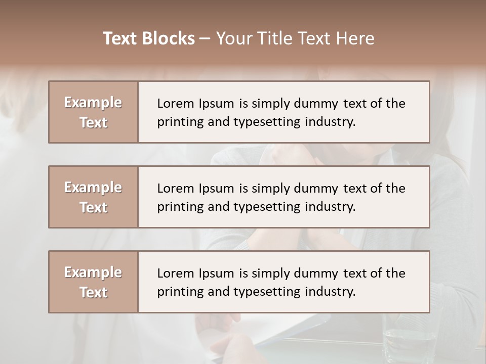 Psychologist Problems Explaining PowerPoint Template