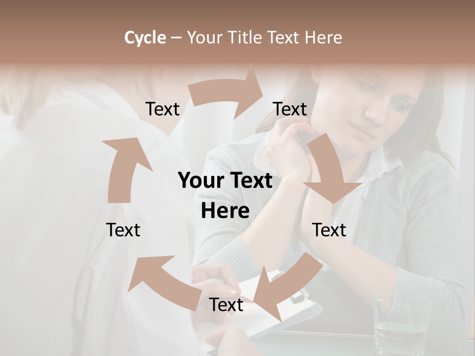 Psychologist Problems Explaining PowerPoint Template