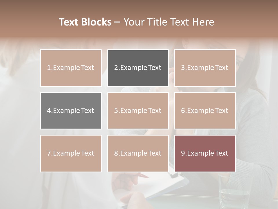 Psychologist Problems Explaining PowerPoint Template