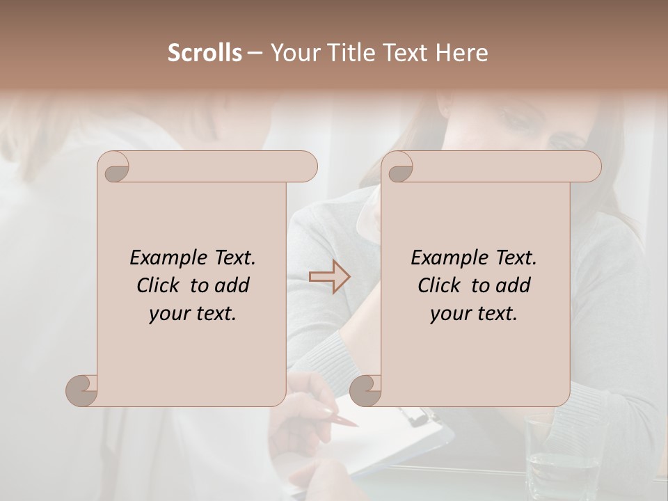 Psychologist Problems Explaining PowerPoint Template