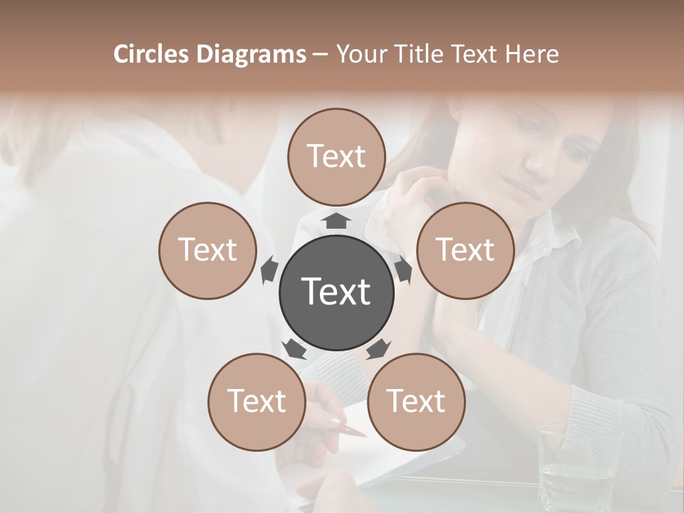Psychologist Problems Explaining PowerPoint Template