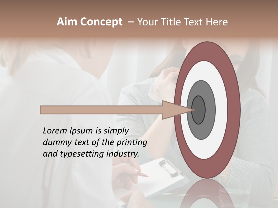 Psychologist Problems Explaining PowerPoint Template