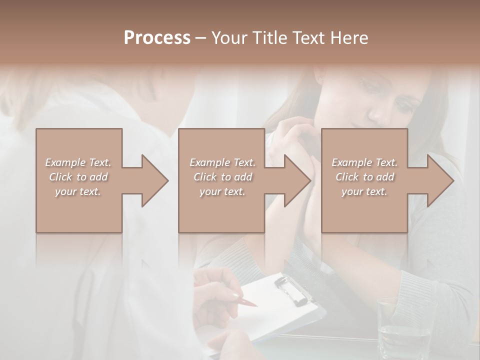 Psychologist Problems Explaining PowerPoint Template