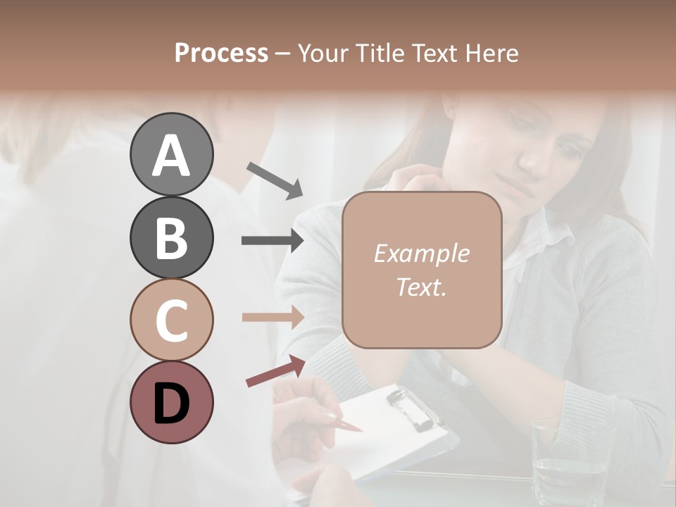 Psychologist Problems Explaining PowerPoint Template