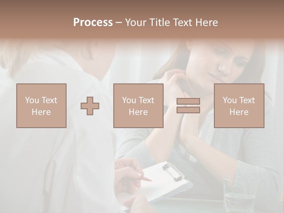 Psychologist Problems Explaining PowerPoint Template