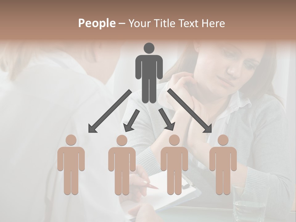 Psychologist Problems Explaining PowerPoint Template