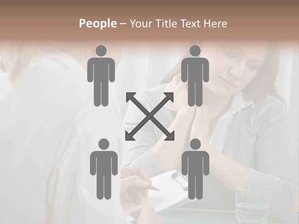 Psychologist Problems Explaining PowerPoint Template