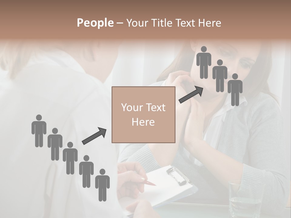 Psychologist Problems Explaining PowerPoint Template