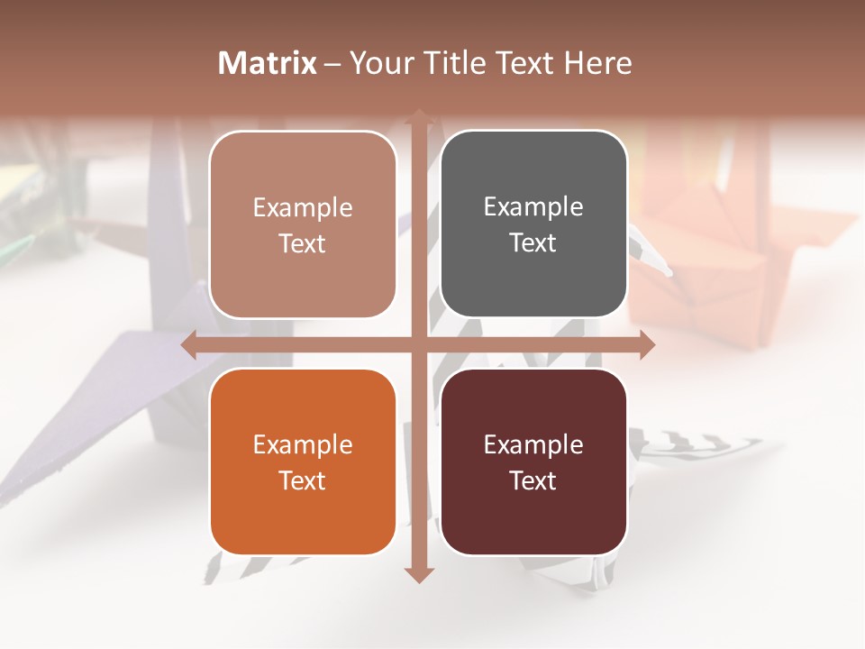 Two Background White PowerPoint Template