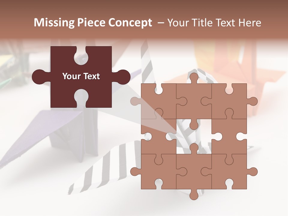 Two Background White PowerPoint Template