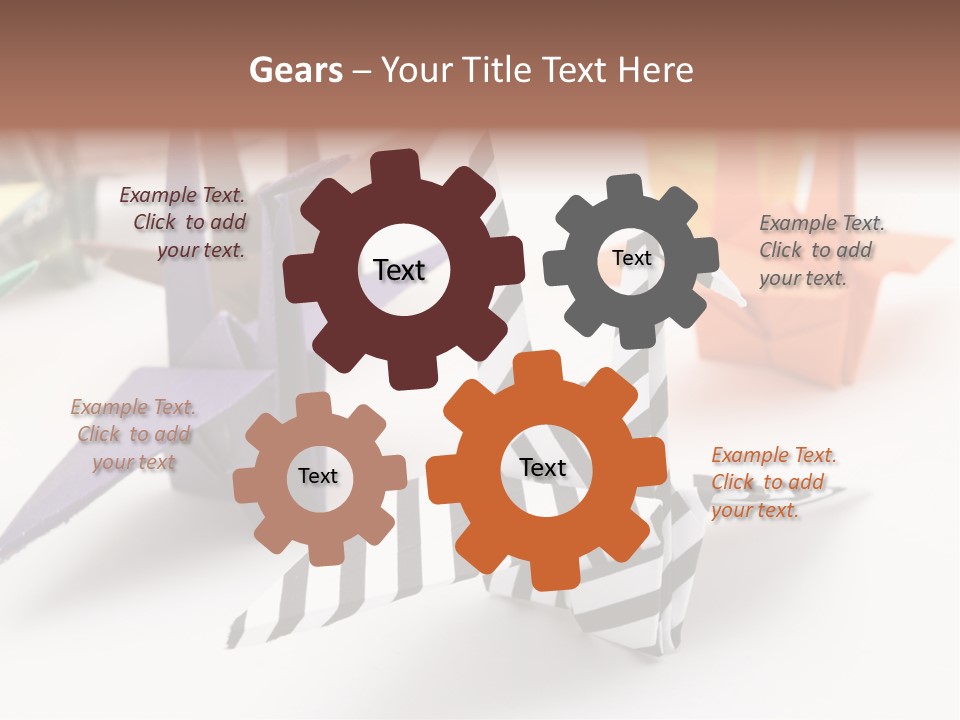 Two Background White PowerPoint Template